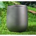 Outdoor pure water portable titanium eggshell camping supplies double-layer insulated drinking cup_desvips.com