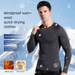 Autumn And Winter Merino Wool Quick-Dry Compression Sweat-Wicking Thermal Functional Hiking Skiing Breathable Long_desvips.com