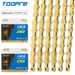 TOOPRE Mountain Gold Road Bike 8-Speed 9 10 11S Derailleur Chain Full Electroplated Rustproof_desvips.com