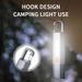 Cross-Border Multifunctional Outdoor LED Camping Strong Light Zoom Rechargeable Portable Hook Atmosphere Flashlight_desvips.com