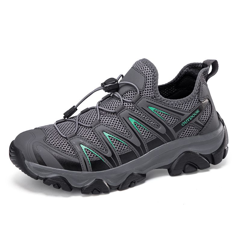 New anti-slip wear-resistant outdoor hiking shoes lovers large size breathable casual shoes_desvips.com