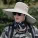 Men's Fishing Hat - Extra Wide Brim UPF 50+ Sun Protection For Summer Outdoor & Hiking - Unisex Design_desvips.com