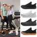 Breathable Slip-On Sneakers For Men & Women – Lightweight Knit Walking Shoes With Arch Support, Non-Slip Rubber Sole For Gym, Running & Hiking_desvips.com