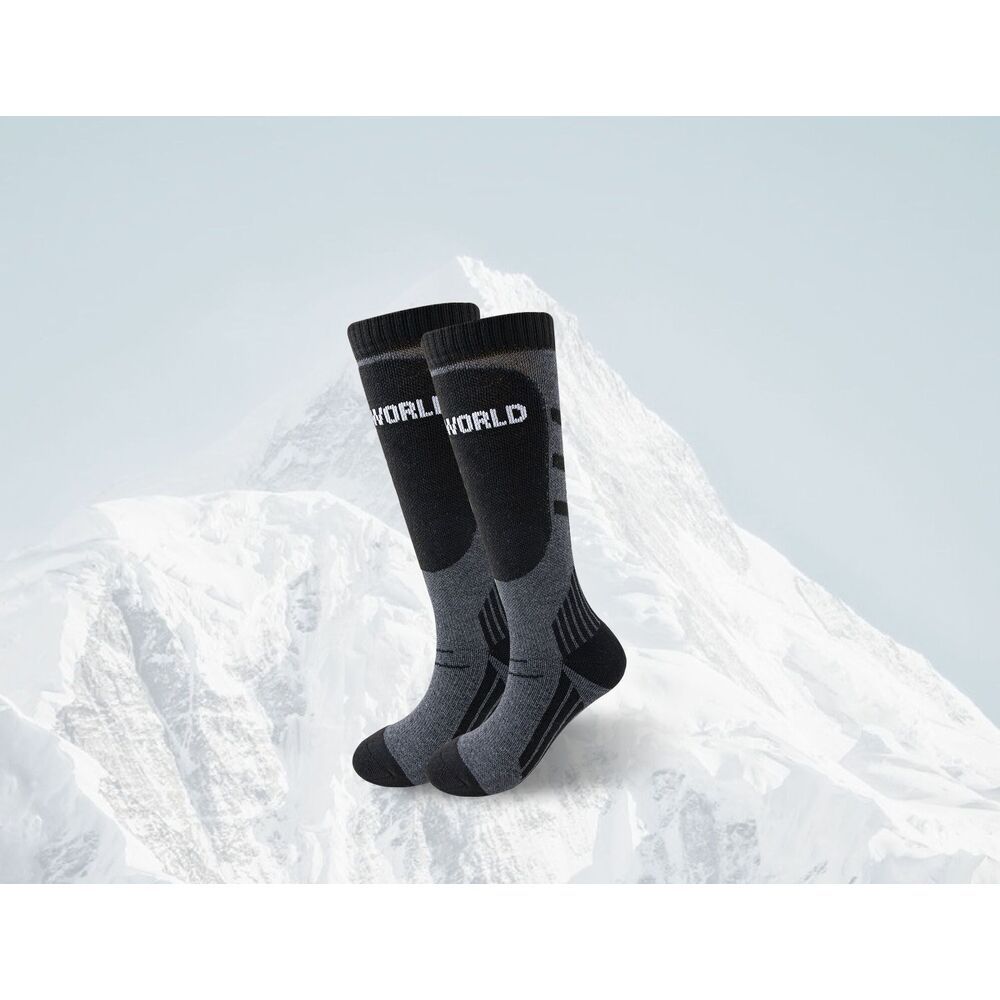 Men's Ski Winter Warm Thick Long Women's Professional Cycling Mountaineering Running Hiking Compression Wool Socks_desvips.com