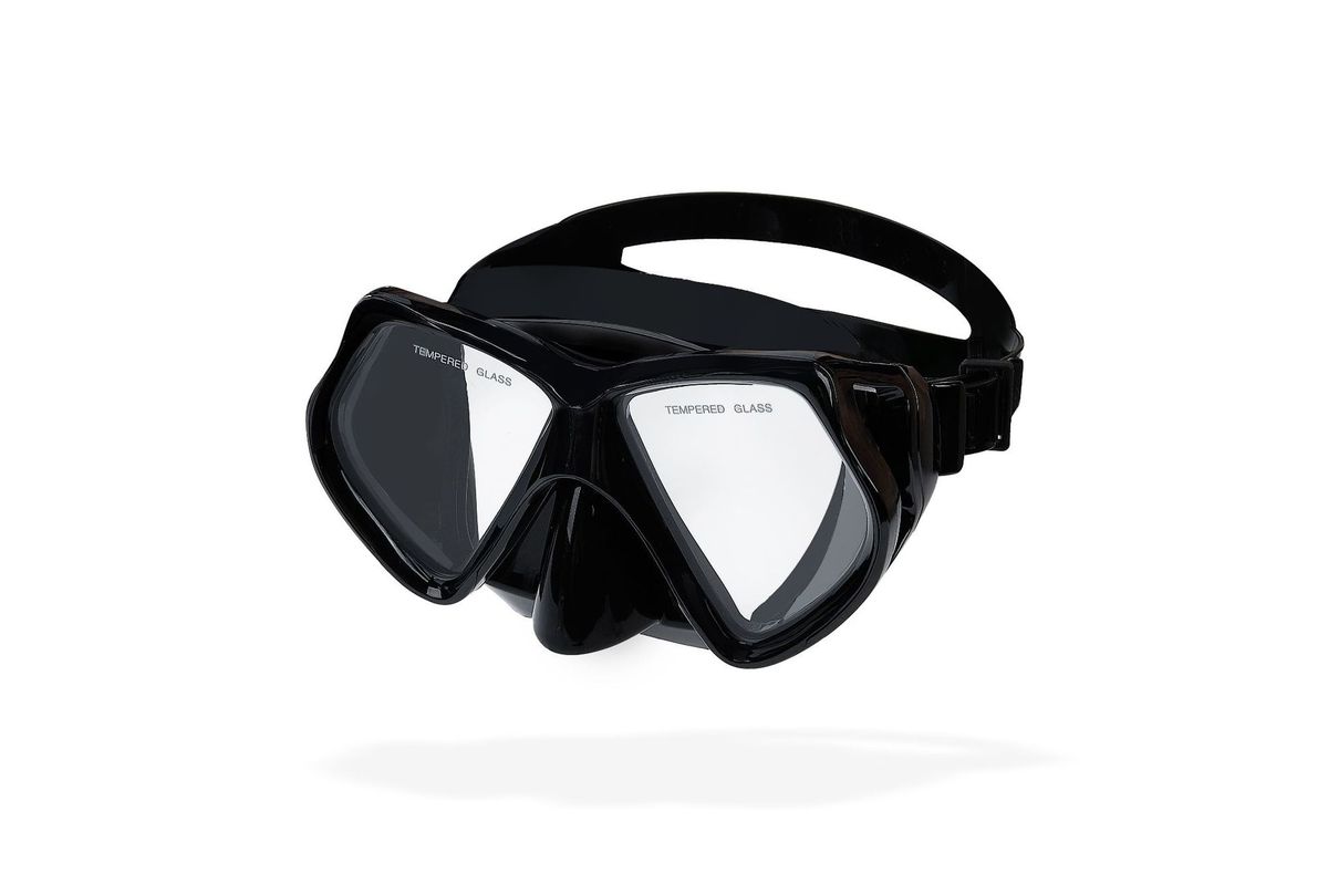 Adult HD Waterproof Professional Training One-piece Glasses Snorkeling Gear Goggles Silicone Swimming Supplies_desvips.com