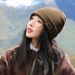 001 Korean Style Outdoor Hiking Embroidered Knitted Women, Autumn And Winter Cold-Proof Jacquard Wool For Men, Warm Hat,_desvips.com
