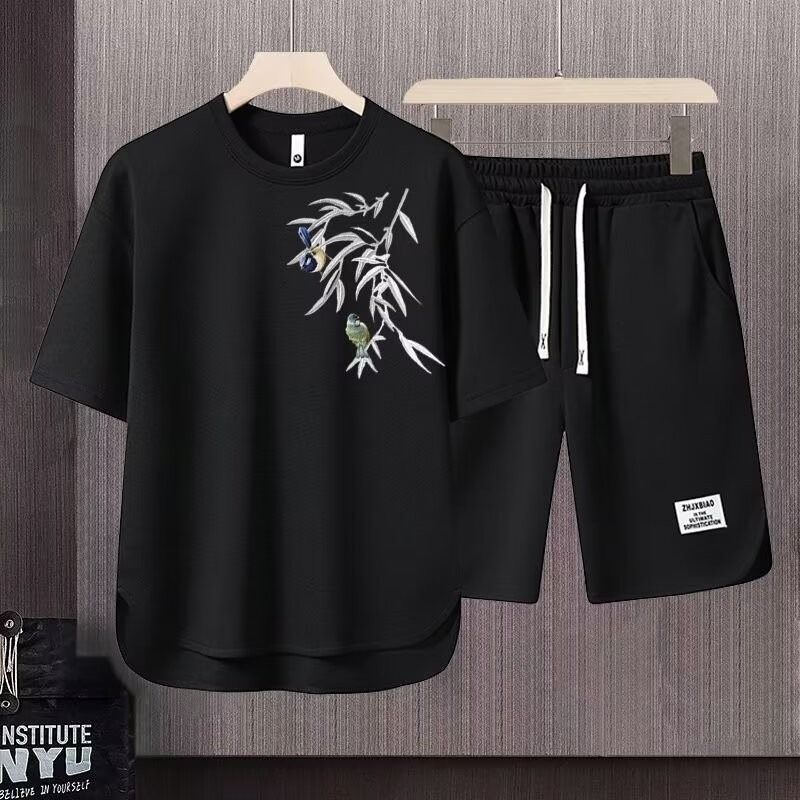 mens shorts designer reflect tracksuit swim short each trunks for swimming sportswear shorts and t shirt set_desvips.com
