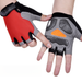 Sports, outdoor cycling, fitness, breathable, shock-absorbing, anti slip, outdoor, exposed finger hiking, half cut gloves_desvips.com