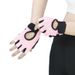 Wear-resistant Fitness Silicone Non-slip Breathable Colorful Half-finger Weightlifting Sports Cycling Gloves_desvips.com