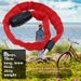 Golden Mace Bicycle Electric Anti-theft Password Mountain Road Bike Chain Lock_desvips.com