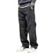 001 Outdoor Straight Casual Men Summer Thin Trendy Three-Proof Assault Sports Loose Large Size Wide-Leg Long Pants_desvips.com