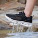 Men's Breathable Mesh Outdoor Hiking Anti-slip Quick-drying Couples Beach Lightweight Sports Shoes_desvips.com