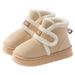 Snow Boots Women's Winter Wear 2025 New Thick-soled Warm, Piled, Thickened Wool Bag And Non-slip Cotton Slippers_desvips.com