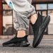 2024 Spring And Summer Casual Sports Men's Fashion Flyknit Mesh Breathable Small White Large Running Shoes Men_desvips.com