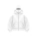 Popular Foreign Trade European Size Hooded Zipper Sports Jacket, Unisex, Autumn And Winter Fleece-lined Double-hooded_desvips.com