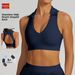 Women's POLO Collar Sports Vest European American Style Backless Running Tennis Outfit Tight Fitting Fitness Top_desvips.com