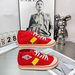 2025 Spring New Color Block Retro Casual Canvas For Women Lace-Up Flat Sneakers Versatile Color-Blocking High-Top Shoes_desvips.com