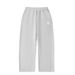 25Th Foreign Trade Letter Embroidery Spring Unisex Loose Casual Wide-Leg Long Sweatpants_desvips.com