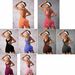 Women's Leopard Print Yoga Bodysuit Backless Design Fitness Sportswear Jacquard Fabric Hot Selling Running Tights_desvips.com