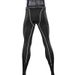 Men's White Stretch Capri Pants Quick Drying Compression Sports Tights For Running Training Fitness Basketball Leggings_desvips.com