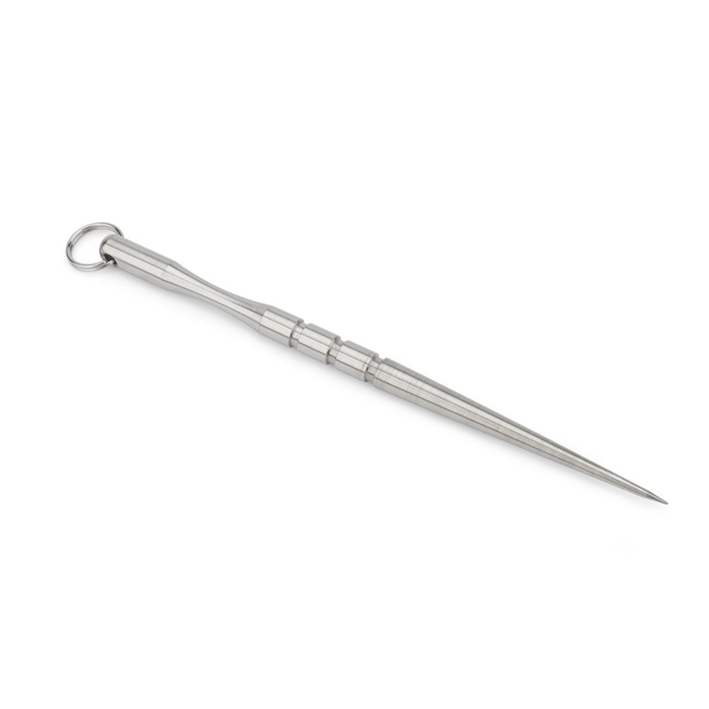 1pc Titanium Alloy Fruit Fork Key Chain Accessories Toothpick Portable Outdoor EDC Tool_desvips.com