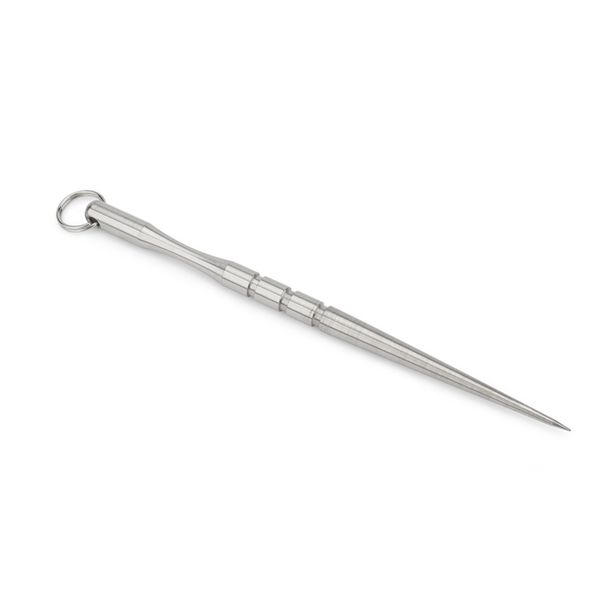 1pc Titanium Alloy Fruit Fork Key Chain Accessories Toothpick Portable Outdoor EDC Tool_desvips.com