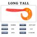 New Lure Bait Curly Tail Fish Bait 4.2g/8cm Silicone Soft Bait Bait Simulation Fish Bait 5/10_desvips.com