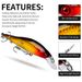11.5g 5 Colors Lure Hard Bait 9.8cm Sinking Minnow Gear Fishing Supplies_desvips.com