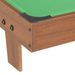 Brown And Green, Black And Green Mini Pool Table - Space-Saving Design - Perfect For Beginners - Includes Game Set - Suitable For Ages 6 And Up_desvips.com