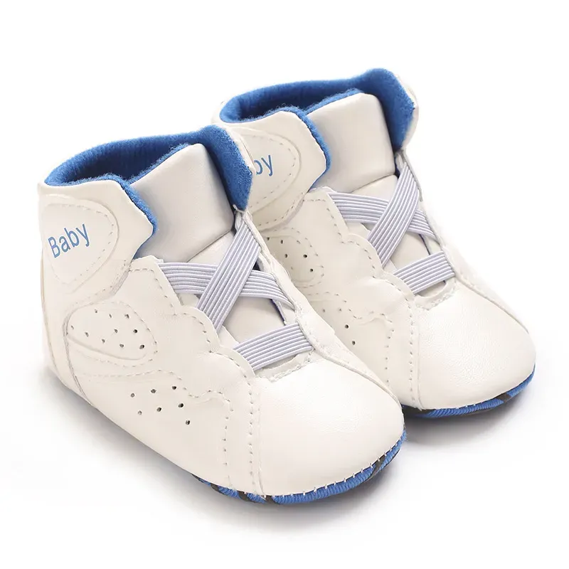 Fashion High Top Baby Boys Girls Infant Basketball cutefeet Sport Sneakers Casual Anti slip First Step Shoes Toddler_desvips.com