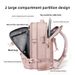 Vacuum Compression Large Capacity Travel Luggage Expandable Laptop Bag Business Casual Women's Double Shoulder Backpack_desvips.com