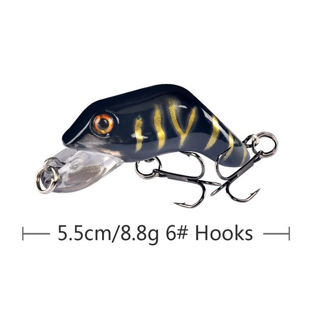 5.5cm/8.8g Long-Cast Lure, Rock-Style Frog Lure For Freshwater And Saltwater Fishing (Black Bass, Catfish) Fishing Lures_desvips.com