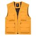 Men's Outdoor Vest, New Style, Multi Pocket, Quick Drying, Thin, Suitable For Fishing, Hiking, And Photography; Logo Compatible Vest._desvips.com