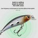 1PCS 6CM 5g NEW Japanese Design Small Lures Fishing Lure Sinking Minnow Mini Hard Bait For Perch Trout Bass Fishing Tackle_desvips.com