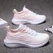New Summer Women's Sports Casual Versatile Fashion Soft Sole High Elastic Mesh Lightweight Running Shoes_desvips.com