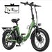 VITILAN U3 Folding Electric Bicycle, 20-inch Fat Tire Electric Bicycle, 750W Motor, 48V 13AH Battery, Pedal-assisted Electric Bicycle_desvips.com