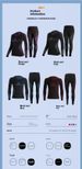 Autumn And Winter Outdoor Ski Quick-drying Clothes Sports Bras For Men And Women Moisture-wicking Base Compression Thermal Underwear Sets_desvips.com