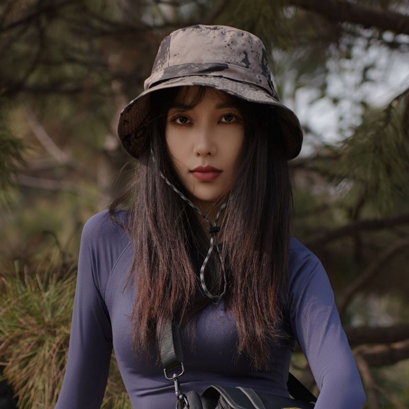 Women's Summer Outdoor Hat - Quick-Dry Foldable Fishing Cap For Hiking & Camping Mountain Style With Sun Protection_desvips.com