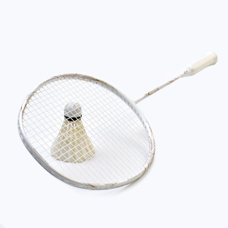 Authentic High-Quality Carbon Fiber Badminton Racket For Adults Suitable For Amateur Training Single Racket_desvips.com