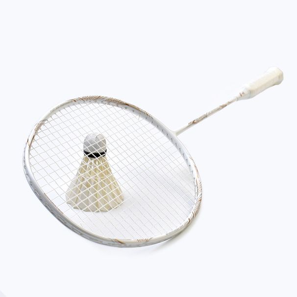 Authentic High-Quality Carbon Fiber Badminton Racket For Adults Suitable For Amateur Training Single Racket_desvips.com