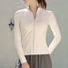 Professional Sports Jacket Women's Autumn Winter Running And Cycling Fitness Suit Long Sleeved Zipper Stand Up Collar_desvips.com