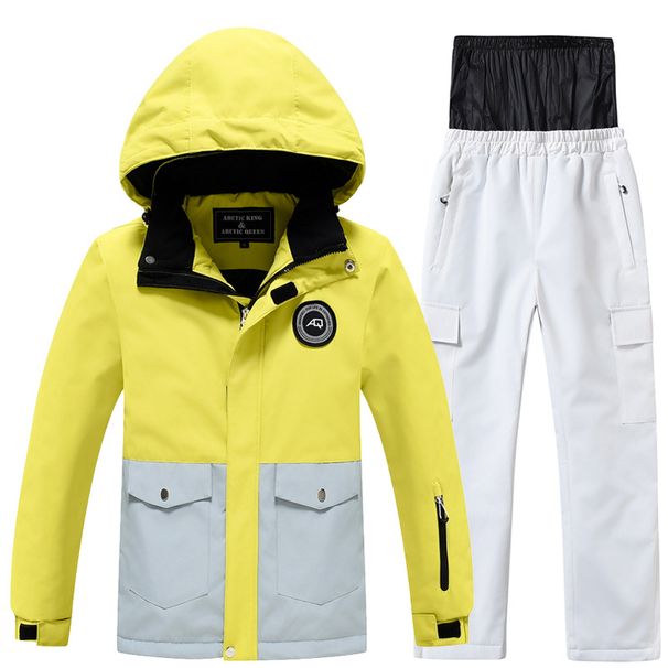 NOKO-New Children's Ski Suits, Boys' And Girls' Winter Outdoor Waterproof, Warm, And Thickened Ski Suits._desvips.com