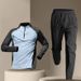 Sports Clothing Quick Drying Clothes Long Sleeved Trousers Suit Sports Track And Field Sports T Shirt Running Fitness Clothes_desvips.com