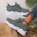 Women's Casual Shoes Classics Style Sneakers Athletic Trainers Outside Sports Running Walking Skateboard Breathable Antislip Low-top Lace Up_desvips.com