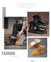 Men's Martin Boots 2025 Autumn New Fleece Thickened Outdoor Working Shoes British Style Retro Big Yellow Boots Men's Shoes_desvips.com