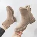 Snow Winter 2023 New Plus Veet Woman Warm Thick Cotton Shoes Furry Black Women Boots Botas De Mujer Ddmysaturn_desvips.com