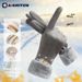 Women's Cycling Gloves Touchscreen Cold-Proof Fleece-Lined Warm Cute Windproof Autumn Winter Large Wool Mouth German_desvips.com