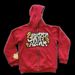 Gothic Dark Y2k Skull Letter Zipper Hoodie Unisex_desvips.com