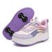 Four-Wheel Light Children Summer Breathable Ice Skates Invisible Double Row Roller Boys Girls Sports Shoes_desvips.com
