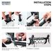 ROCKBROS Road-to-Sky Bicycle Handlebar Bag Front Bag approx. 1.5L Water-Repellent Reflective_desvips.com
